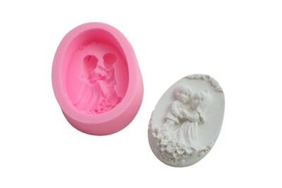 Gelin Damat Silikon Kalıbı KHDU10 - 1