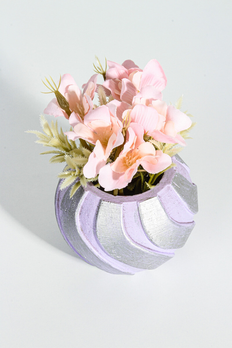 Spiral Sukulent Beton Taş Tozu Silikon Kalıbı KHB38 - 2