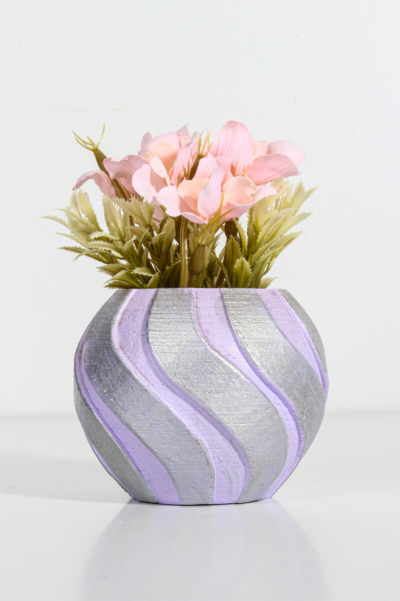 Spiral Sukulent Beton Taş Tozu Silikon Kalıbı KHB38 - 