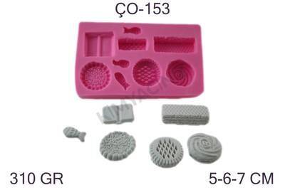Gofret Bisküvi Silikon Kalıbı KHCO153 - 1