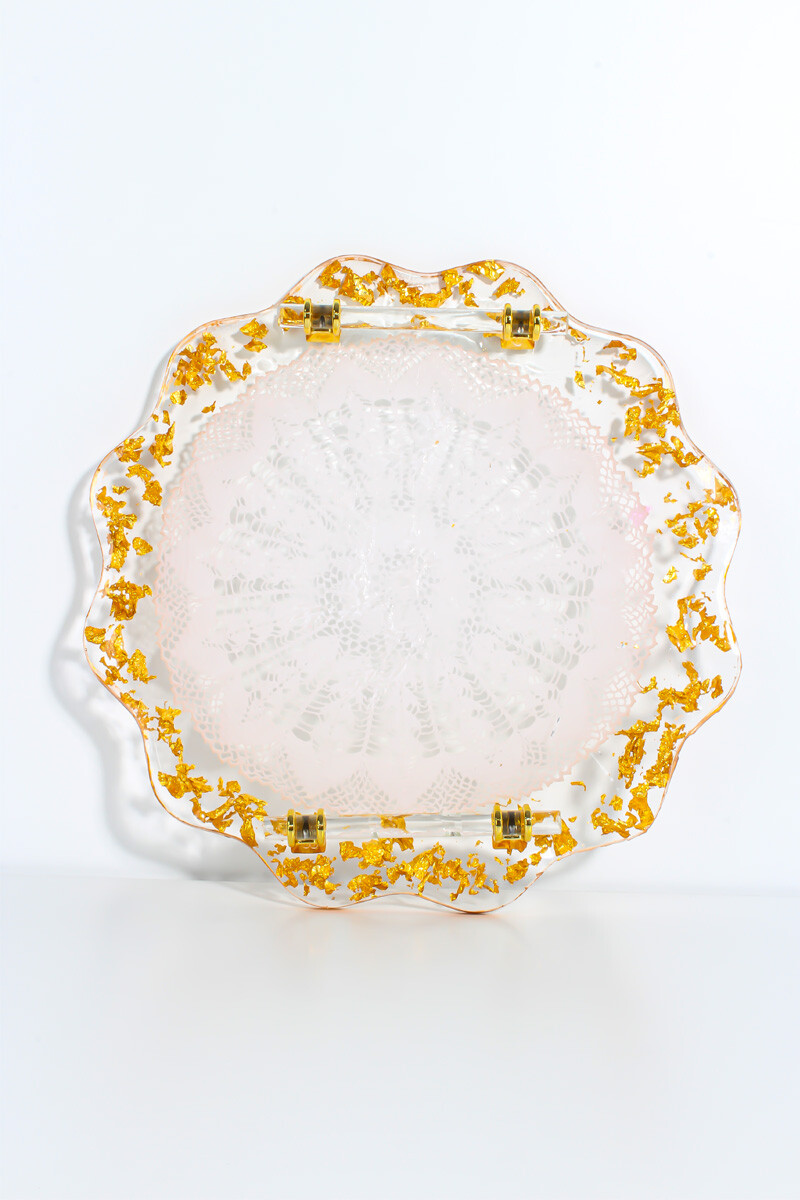 Güneş Model Büyük Boy Tepsi Epoksi Reçine Kalıbı KHE620 - 3