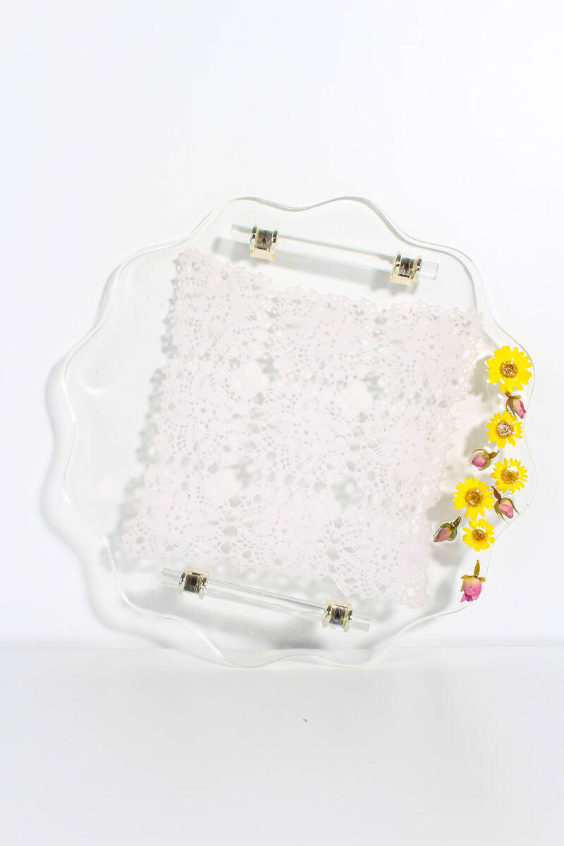 Güneş Model Küçük Boy Tepsi Epoksi Reçine Kalıbı KHE621 - 4