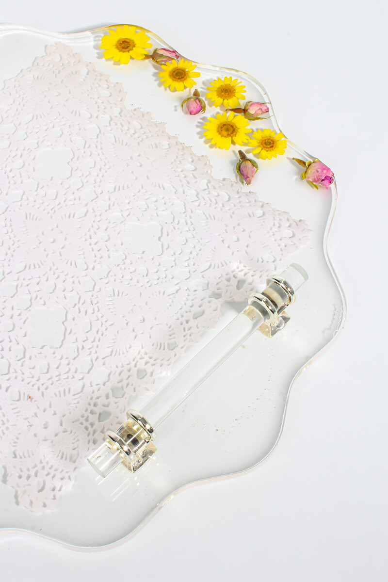 Güneş Model Küçük Boy Tepsi Epoksi Reçine Kalıbı KHE621 - 5