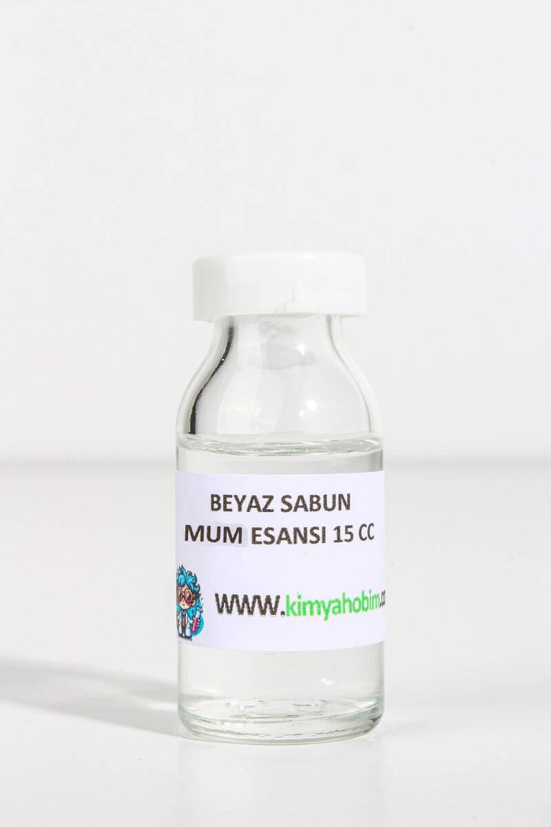Hamam Beyaz Sabun Mum Esansı 15cc - 1
