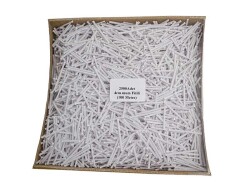 Hazır Mum Fitili Beyaz 4 Cm 2500 Adet / 100 Metre - 