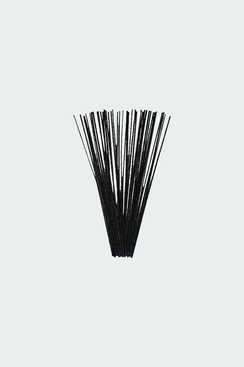 Hazır Mum Fitili Siyah 25cm 40Adet 10Metre - 2