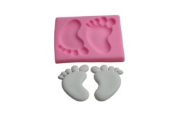 İkili Ayak İzi Silikon Kalıbı ÇO-18 - 