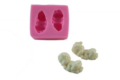 İkili Bebek Silikon Kalıbı ÇO-53 - 1