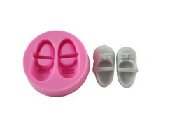 İkili Kız Ayakkabı Silikon Kalıbı ÇO-121 - 