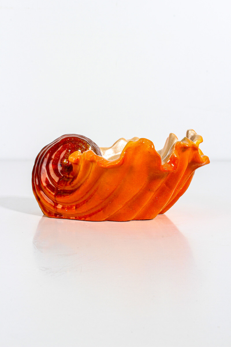 İstiridye Biblo Dekoratif Beton TaşTozu Silikon Kalıbı KHB115 - 