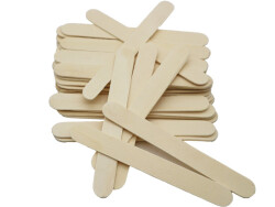 Kalın Tahta Karıştırıcı 50 Adet - 