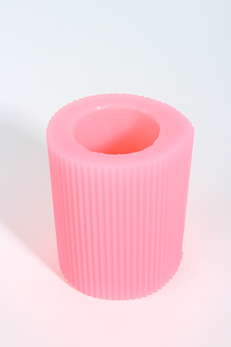 Kalp Detaylı Melek Silikon Mum Kalıbı KHM312 - 4