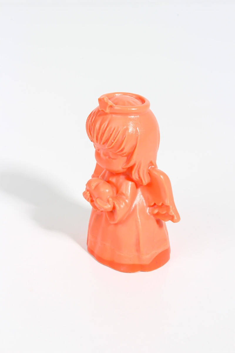 Kalp Detaylı Melek Silikon Mum Kalıbı KHM312 - 3