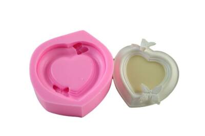 Kalpli Kelebekli Çerçeve Silikon Kalıbı ÇE-61 - 1