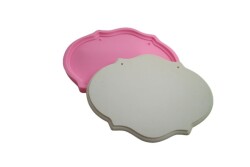 Kapı Süsü Taban Silikon Kalıbı ÇE-53 - 