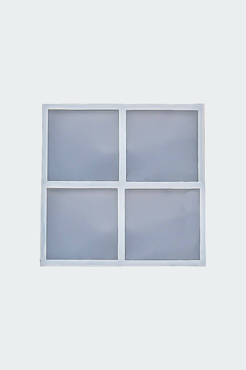 Kare Bardak Altı Magnet Epoksi Silikon Kalıbı 4 Parça KHE826 - 1