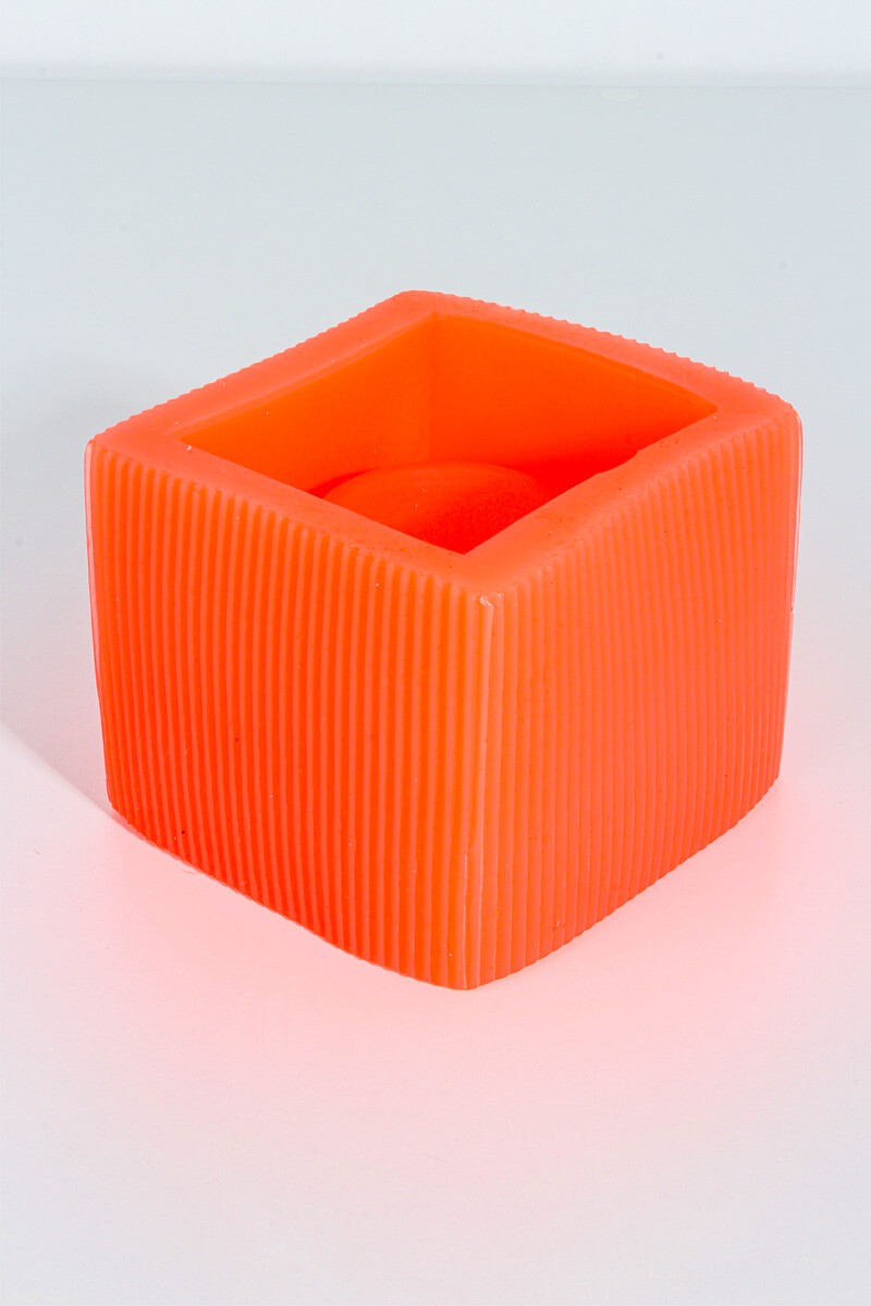 Kare Sukulent Beton Taş Tozu Silikon Kalıbı KHB87 - 3