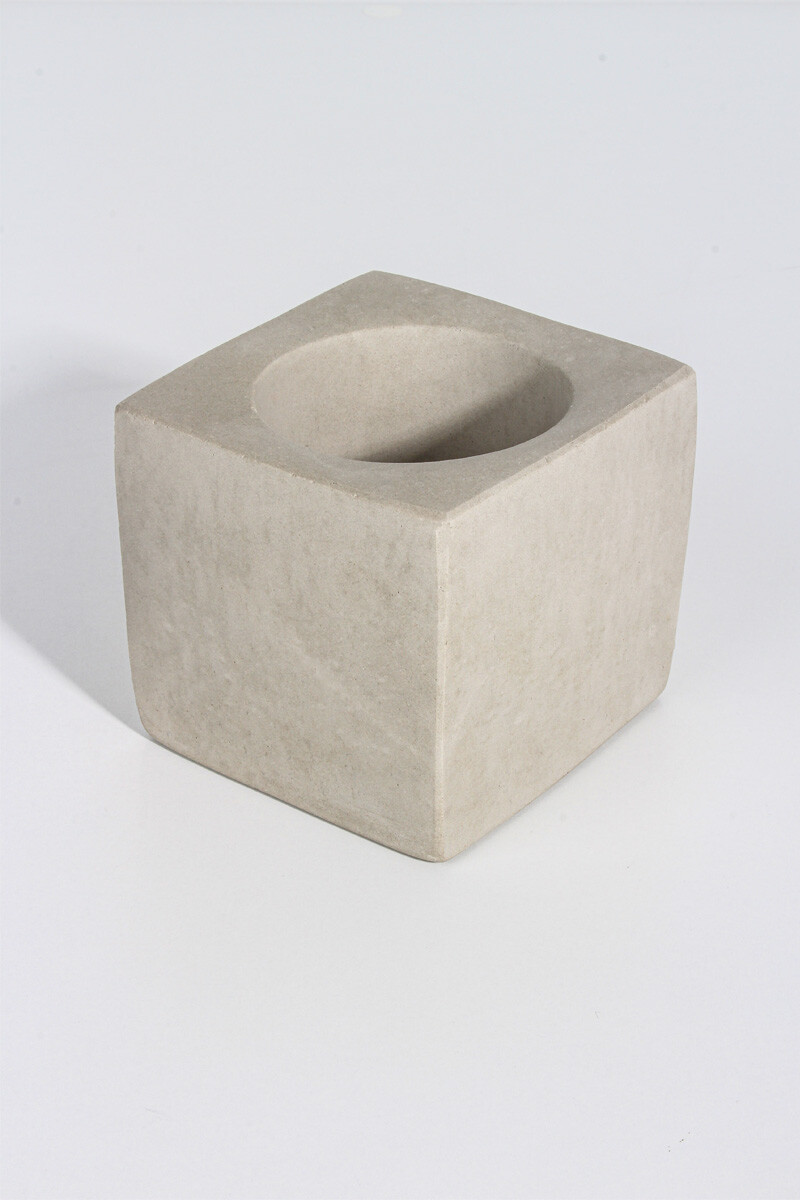 Kare Sukulent Beton Taş Tozu Silikon Kalıbı KHB87 - 2