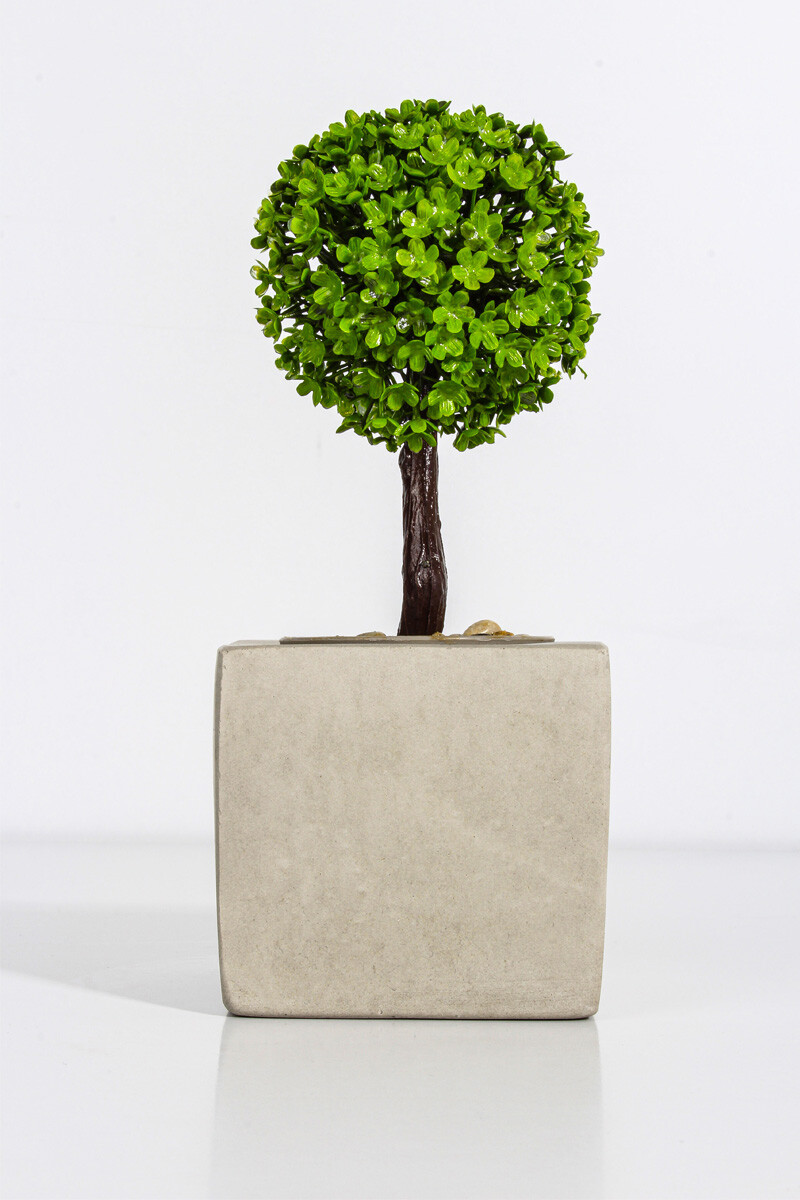 Kare Sukulent Beton Taş Tozu Silikon Kalıbı KHB87 - 