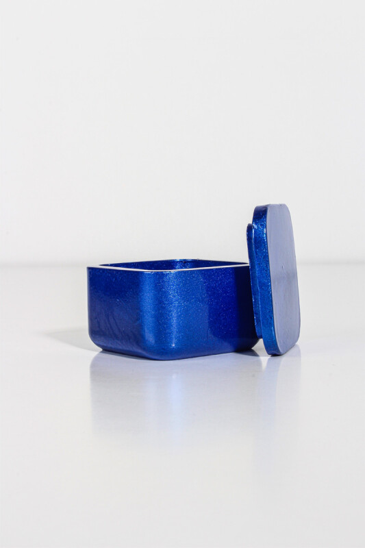 Kare Kapaklı Kutu Beton Taş Tozu Silikon Kalıbı KHB118 - 