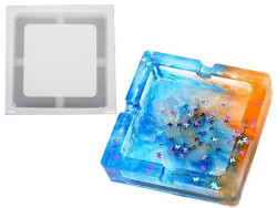 Kare Küllük Epoksi Reçine Kalıbı KHE701 - 