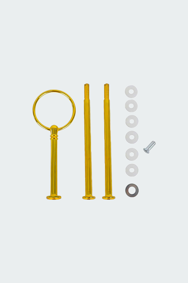 Kek Standı Demiri Kulp Aparatı Altın Sarı Renk - 