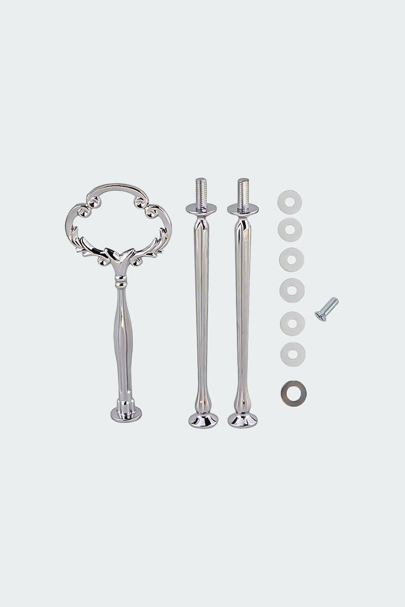 Kek Standı Demiri Kulp Aparatı Gümüş Renk - 1