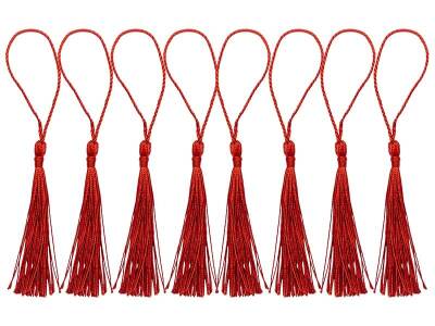 Kırmızı Püskül 8 Adet - 1