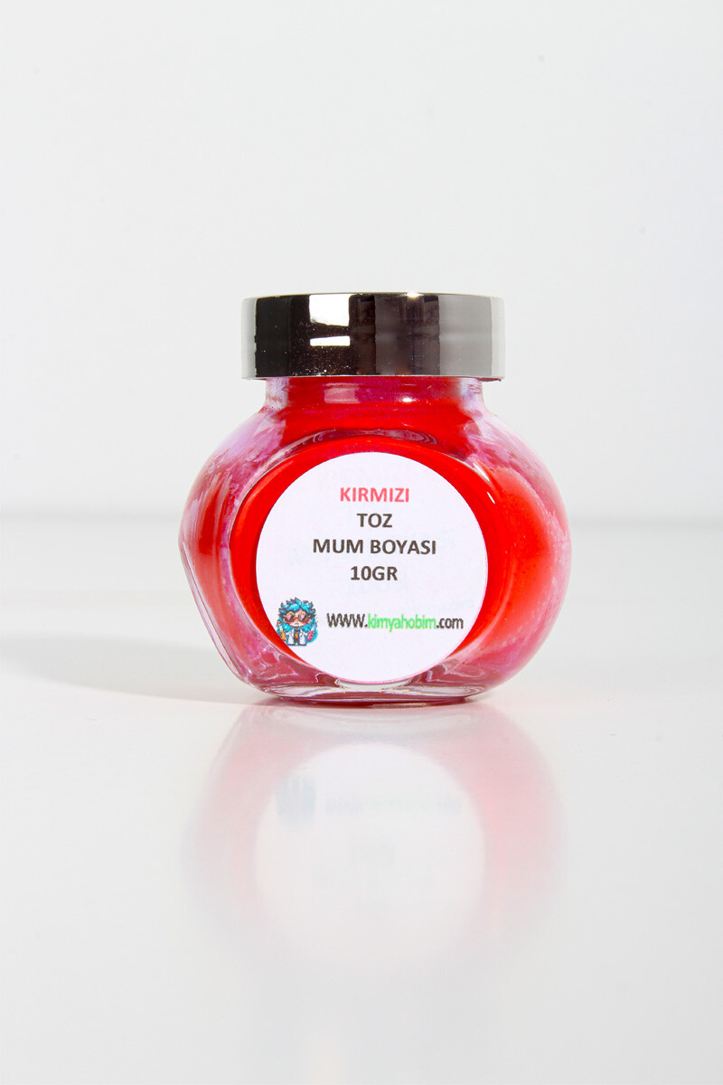 Kırmızı Toz Mum Boyası 10GR - 