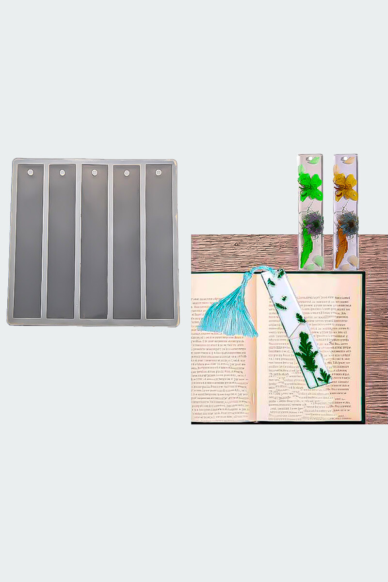 Kitap Ayracı Epoksi Silikon Kalıbı 5 Parça KHE805 - 