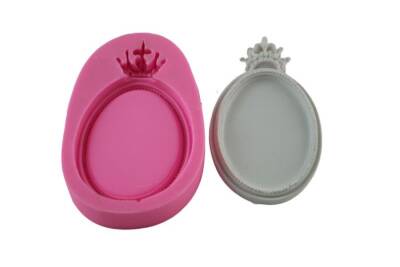 Kral Tacı Çerçeve Silikon Kalıbı ÇE-63 - 1