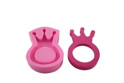 Kral Tacı Taban Silikon Kalıbı ÇO-83 - 