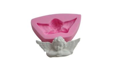 Küçük Büst Melek Silikon Kalıp KHME13 - 1