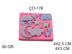 Küçük Objeler Silikon Kalıbı KHCO178 - 