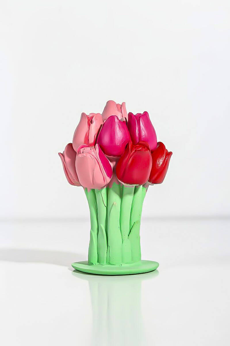 Lale Buket Silikon Mum Kalıbı KHM282 - 1