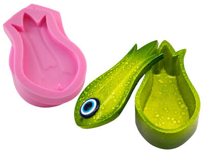 Lale Kutu Silikon Kalıbı KHKU06 - 1