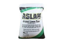 Limon Tuzu Sitrik Asit - Parça 25 KG - 