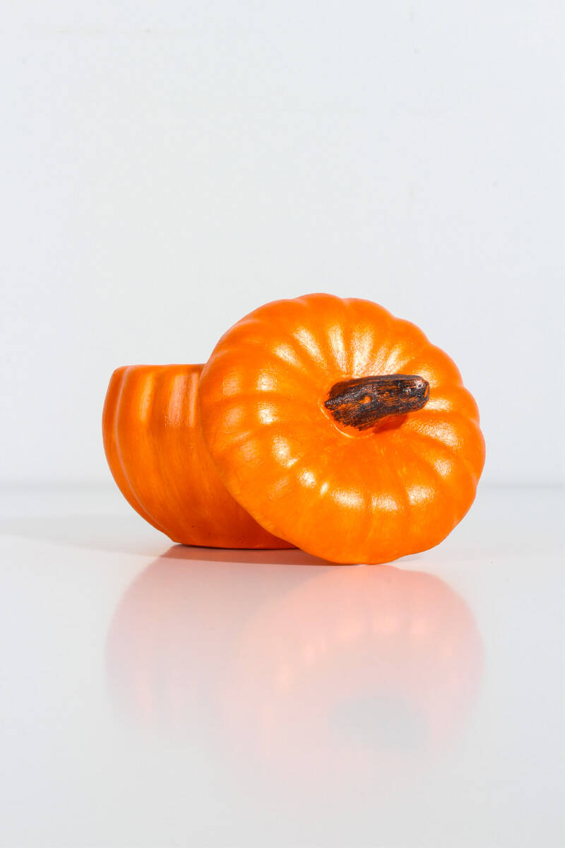 Kapaklı Bal Kabağı Beton Taş Tozu Silikon Kalıbı KHB108 - 1