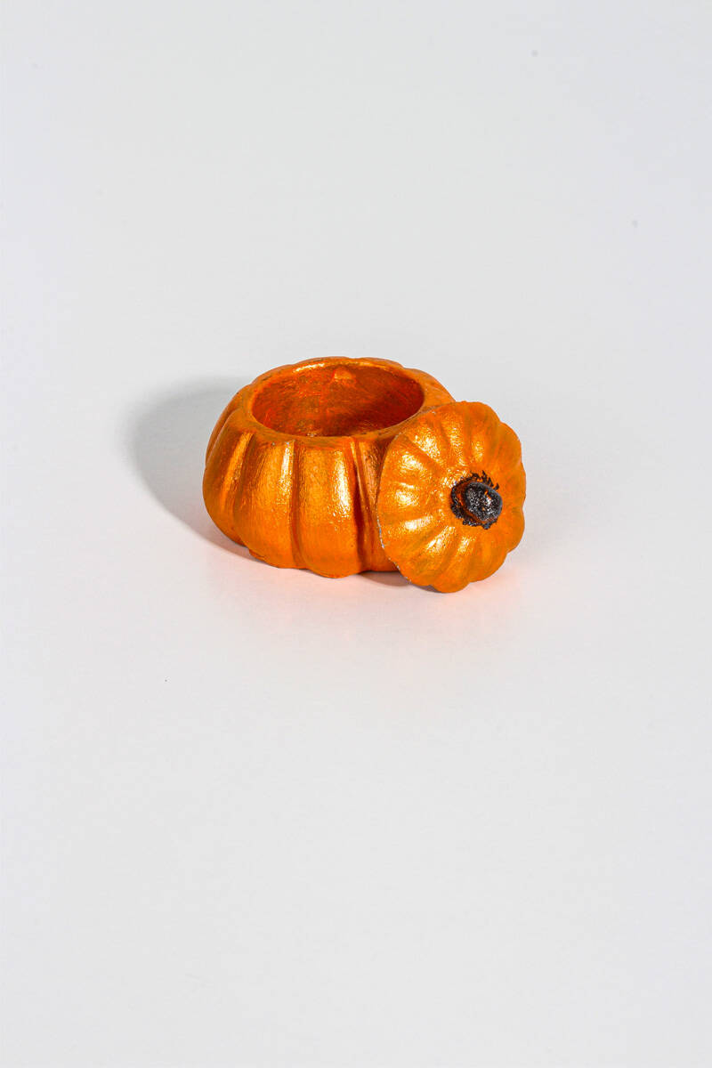 Bal Kabağı Kapaklı Sukulent Beton Taş Tozu Silikon Kalıbı KHB90 - 1