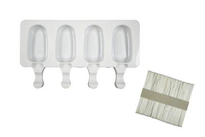 Magnum Silikon Dondurma Kalıbı 4'lü Küçük Boy KHK188 - 3