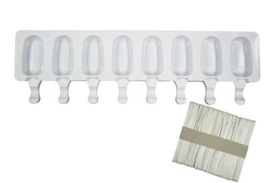 Magnum Silikon Dondurma Kalıbı 8'li Küçük Boy KHK934 - 2