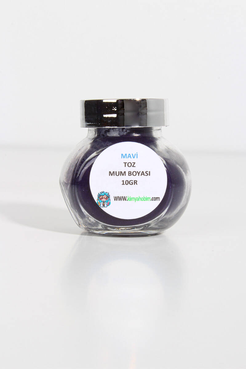Mavi Toz Mum Boyası 10GR - 1