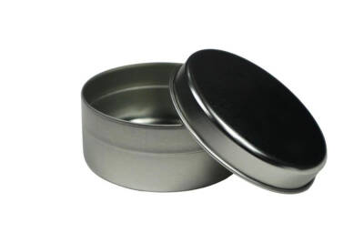 Metal Mum Kutusu Gümüş 75 CC 10 Adet - 2