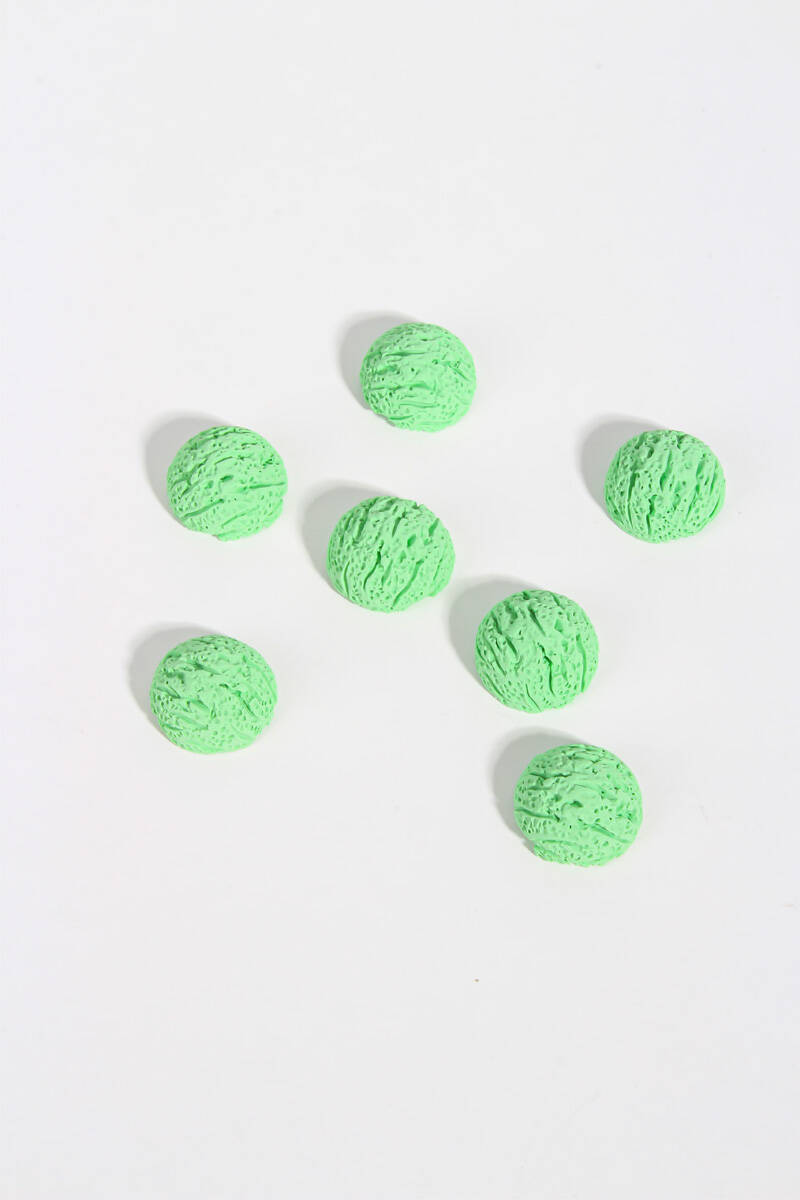 Mini Dondurma Topları Silikon Mum Kalıbı KHM299 - 1