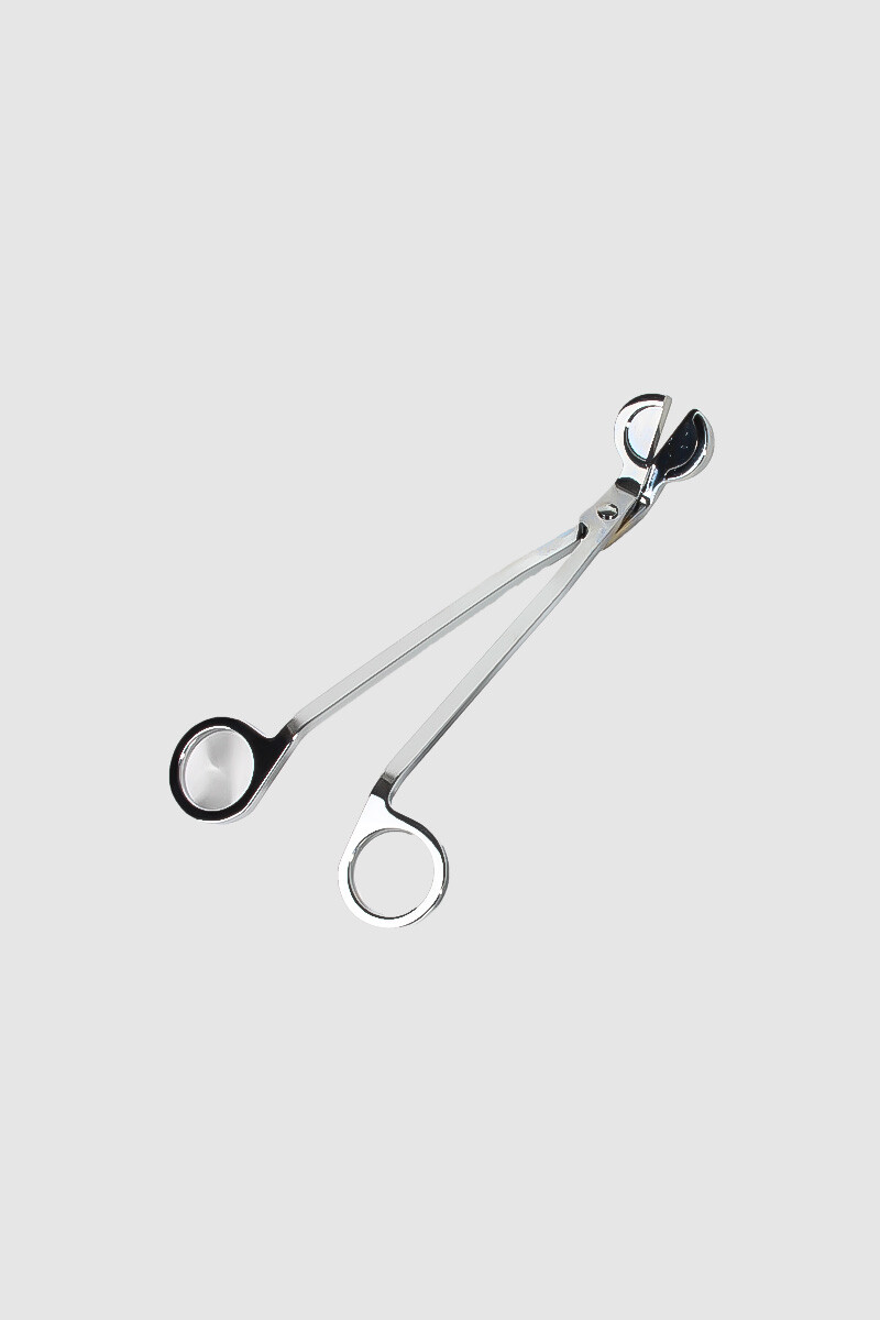 Mum Fitil Kesim Makası Gümüş - 