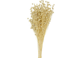 Naturel Keten Otu Kuru Çiçek Demeti - 