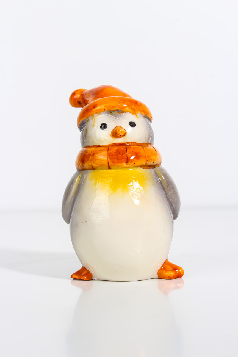 Penguen Silikon Mum Kalıbı KHM20 - 