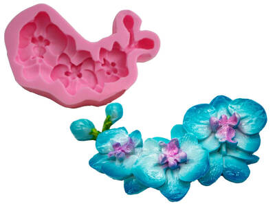 Orkide Silikon Kalıbı GÜL-13 - 1