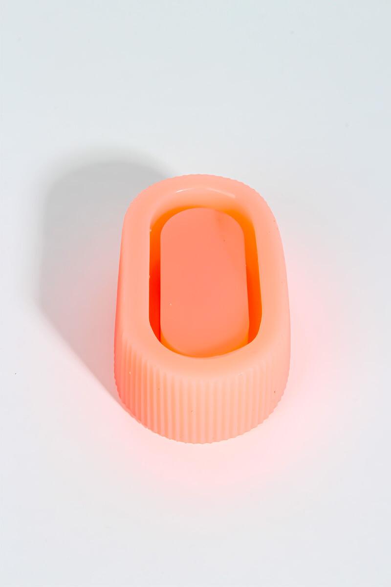 Oval Terrazo Sukulent Beton Taş Tozu Silikon Kalıbı KHB105 - 5