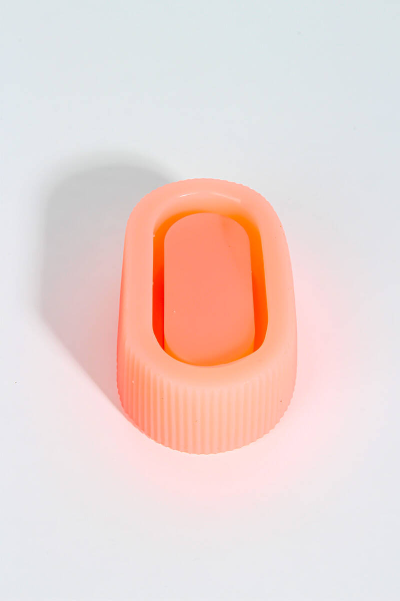 Oval Terrazo Sukulent Beton Taş Tozu Silikon Kalıbı KHB105 - 5